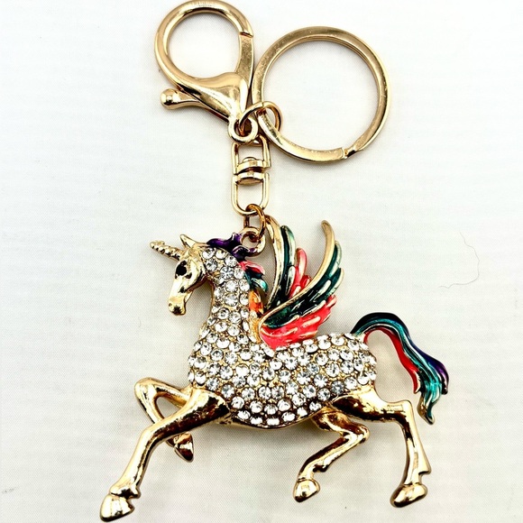 Enchanted Creatures Rhinestone Keychain MEGA Bundle - Lot of 5 - Picture 9 of 15